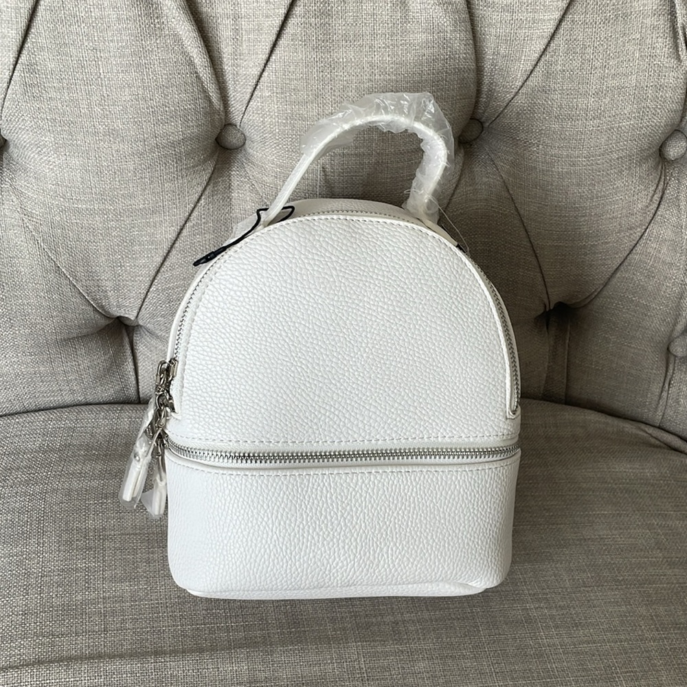 Steve Madden Jacki convertible Mini Backpack White